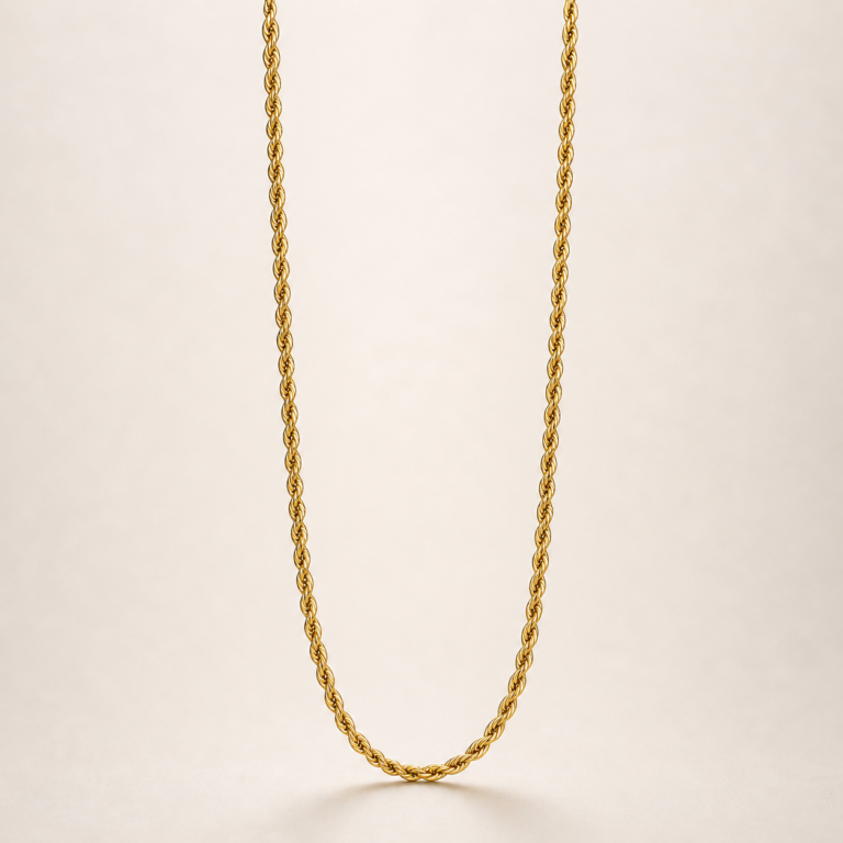 Classic Gold-Tone Chain Necklace