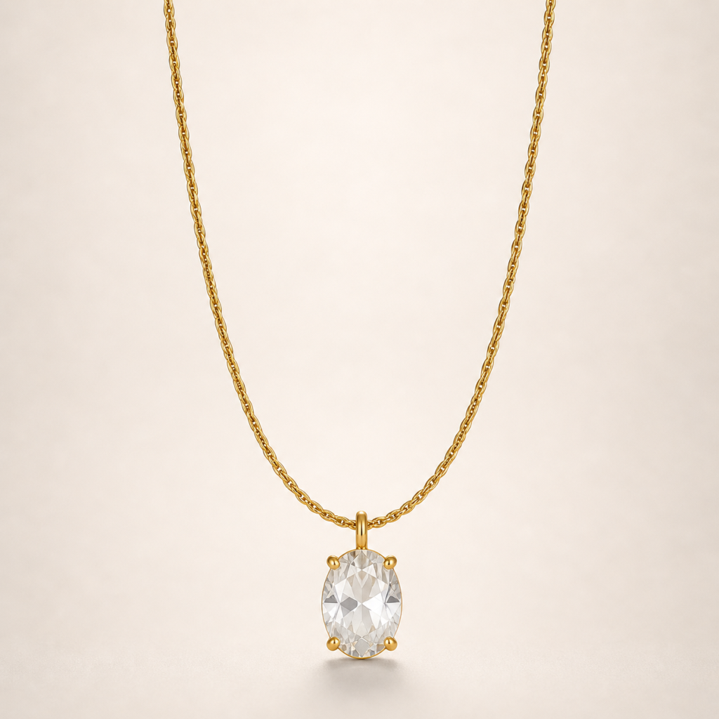 009-product-oval-clear-crystal-necklace