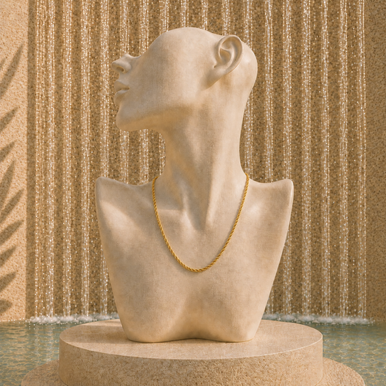 Classic Gold-Tone Chain Necklace