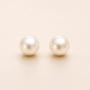 Classic Pearl Stud Earrings