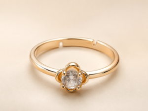 Aurelia Oval Zircon Ring