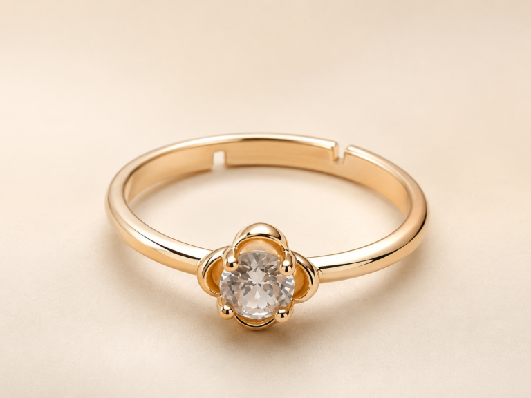 Aurelia Oval Zircon Ring