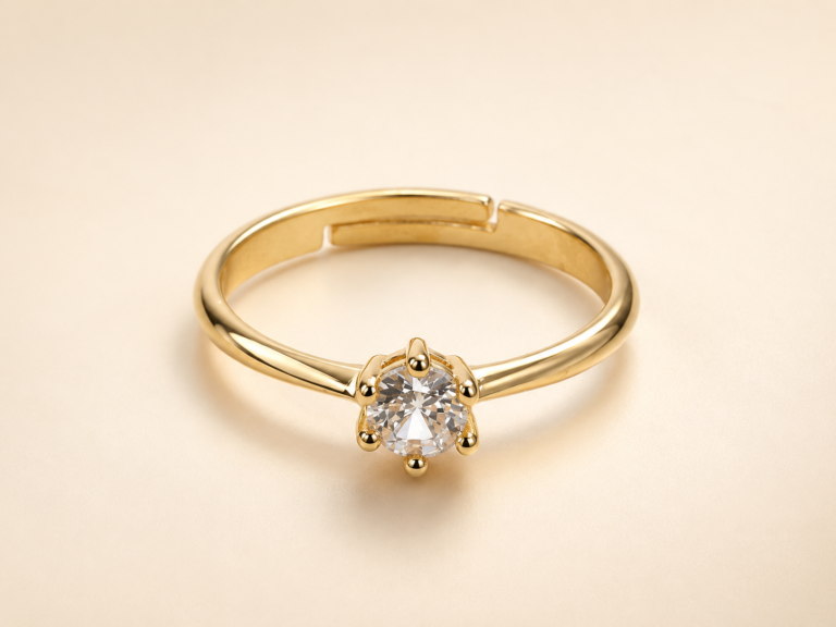Zara Pear Solitaire Ring